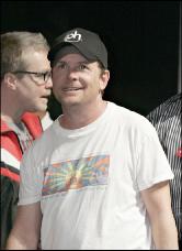 Michael J. Fox à Las vegas le 19/04/2008
