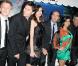 Alex Lutz, Michelle Hazanavicius, Louise Monot, Jean Dujardin, Reem Kherici, lors de la soirée "OSS 117", avec avant-première du film au Gaumont Opéra, puis fête au VIP Room Theatre, le 7 avril 2009 !