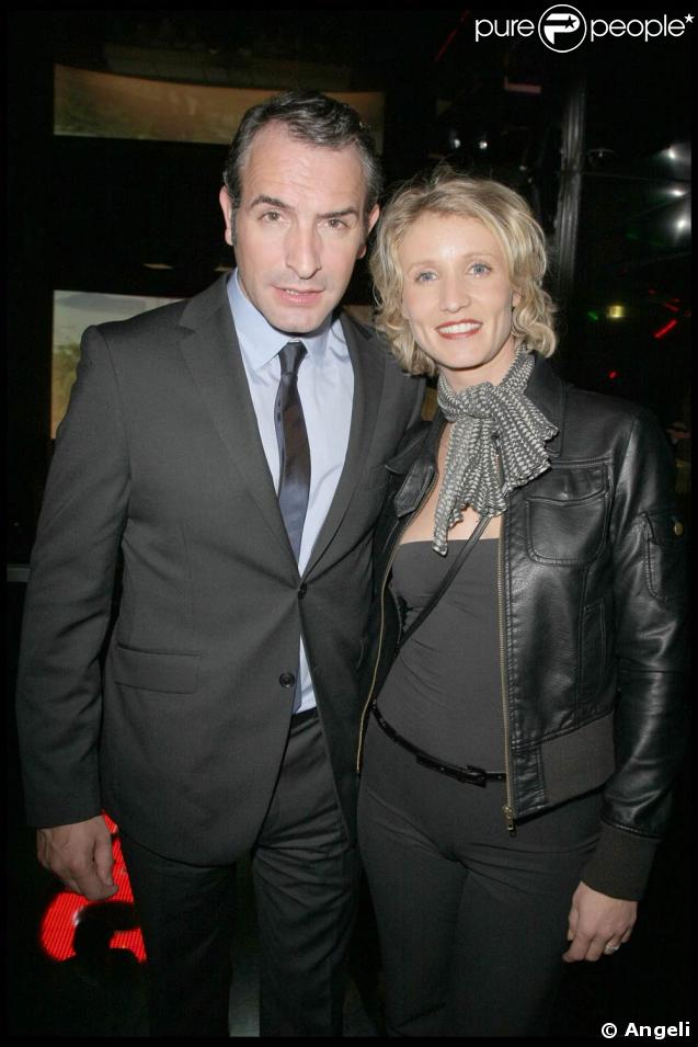 Jean Dujardin et Alexandra Lamy, lors de la soirée 