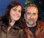 Antoine Duléry et sa femme Pascale, lors de la soirée 