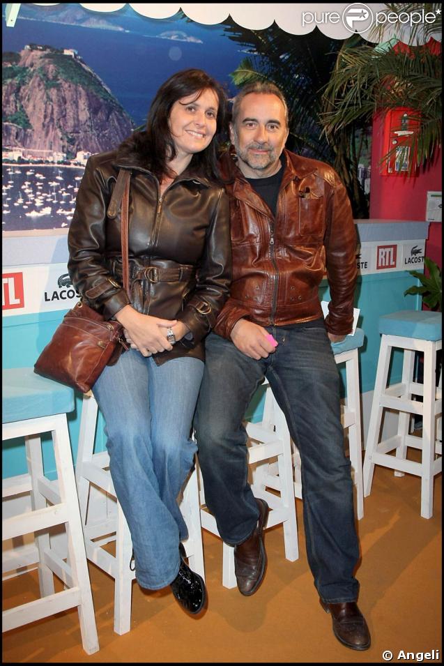 Antoine Duléry et sa femme Pascale, lors de la soirée 