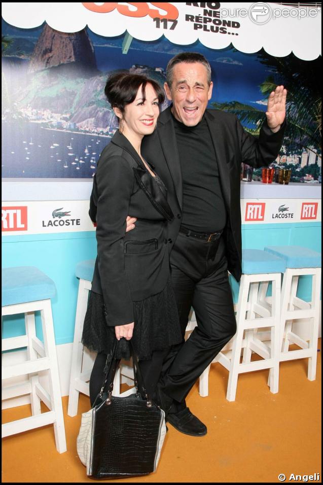 Béatrice et Thierry Ardisson, lors de la soirée 