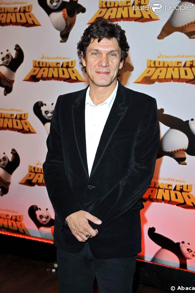 Marc Lavoine en juin 2008 à la première de  Kung-Fu Panda 