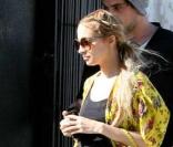 Nicole Richie, son compagnon Joel Madden et leur fille Harlow