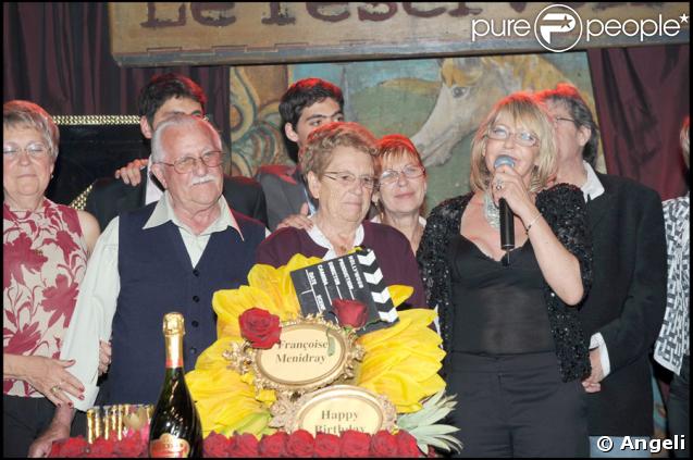 Anniversaire de Françoise Ménidrey, le 10 avril 2009, au Réservoir 