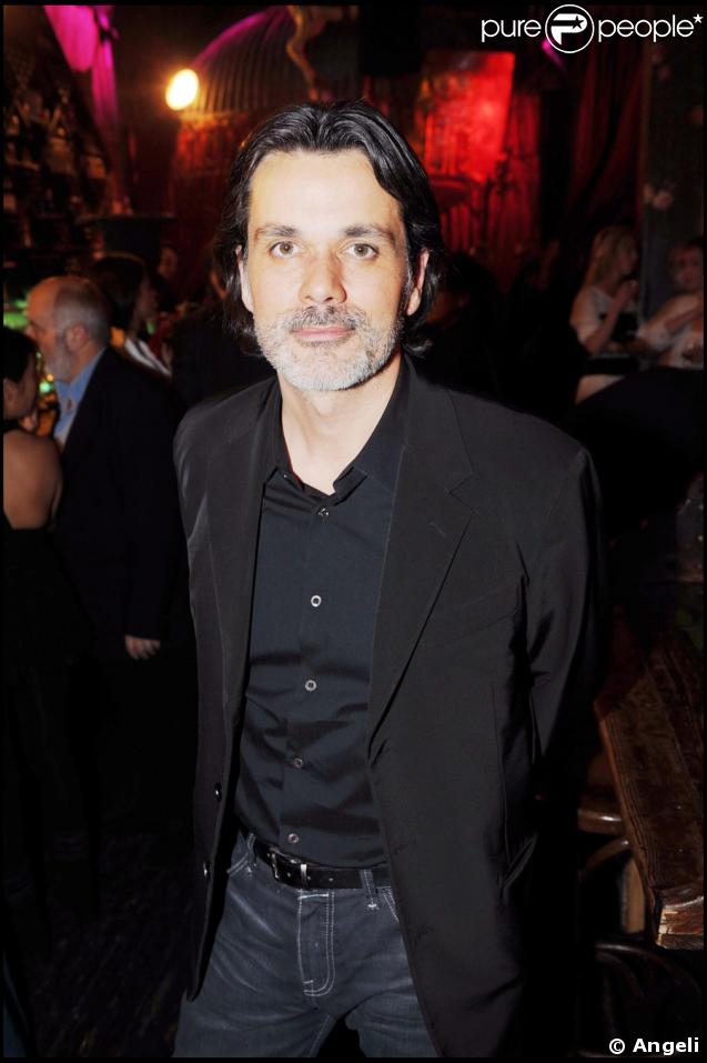 Christophe Barratier au Réservoir, pour fêter l'anniversaire de Françoise Ménidrey, le 10 avril 2009