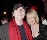 Jean-Marie Poiré et la birthday girl, Françoise Ménidrey, le 10 avril 2009, au Réservoir 