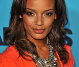 Le mannequin Selita Ebanks lors de la première du téléfilm Grey Gardens à New York au Ziegfeld Theatre le 14 avril 2009