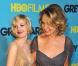Drew Barrymore et Jessica Lange lors de la première du téléfilm Grey Gardens à New York au Ziegfeld Theatre le 14 avril 2009