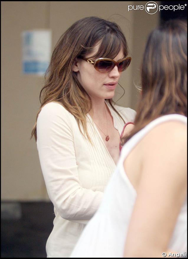 Jennifer Garner va chercher sa fille à l'école 