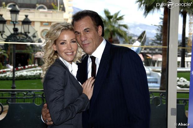 Ophélie Winter et Robert Davi au festival de Monte-Carlo