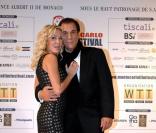 Ophélie Winter et Robert Davi au festival de Monte-Carlo