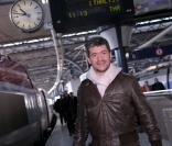 Grégoire prend le Thalys pour rentrer à Paris 