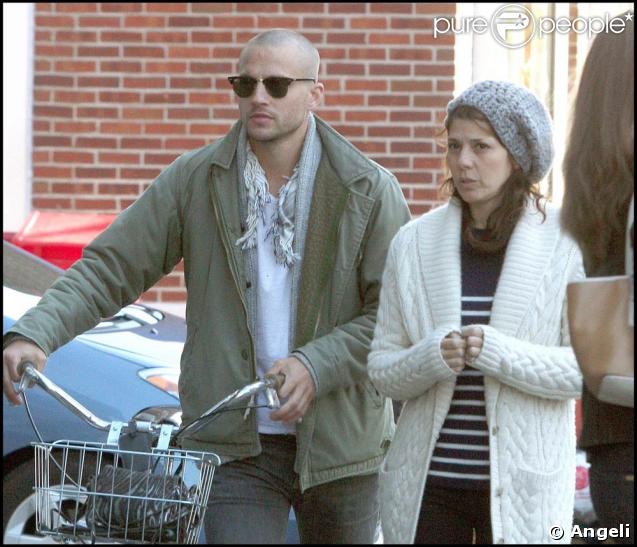 Marisa Tomei et son petit-ami Logan Marshall Green