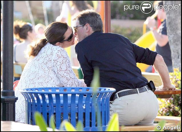 Pierce Brosnan et sa femme Keely Shaye Smith