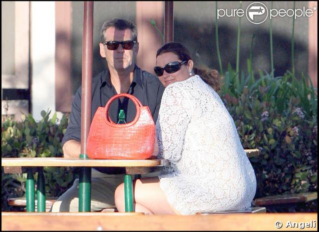 Pierce Brosnan et sa femme Keely Shaye Smith