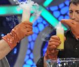 Le 20 avril 2009 : Jorge Garcia sur le plateau de El Hormiguero à Madrid