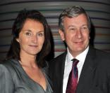 Cécilia Attias et son époux Richard Attias 