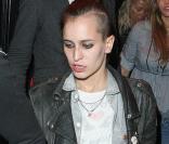 Alice Dellal, à la sortie du Movida, un nightclub londonien, le mercredi 22 avril 2009