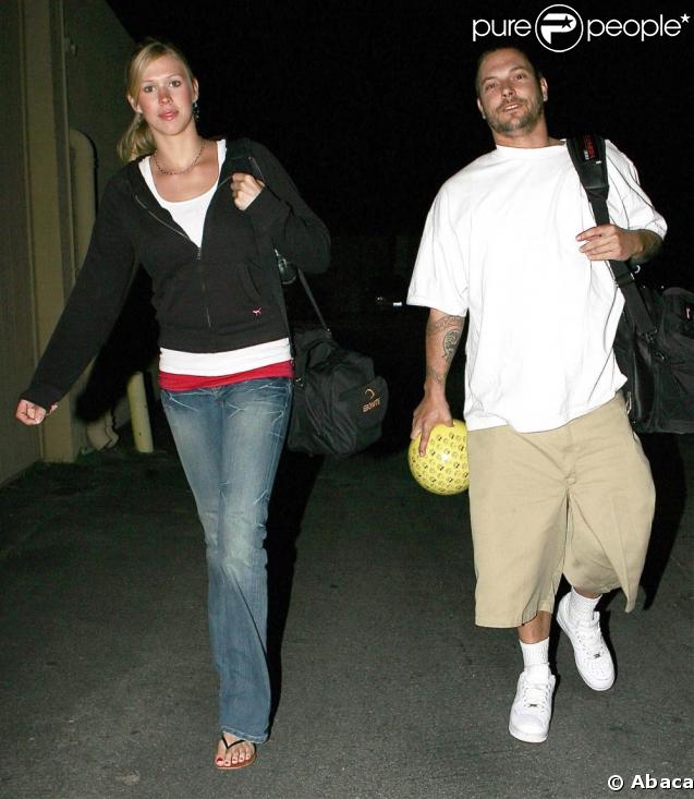 Kevin Federline et sa petite-amie Victoria Prince, début avril 2009 