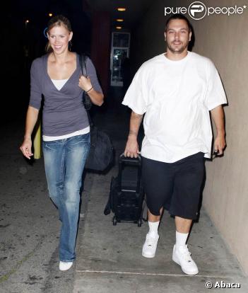 Kevin Federline et sa petite-amie, Victoria Prince hier, en Californie