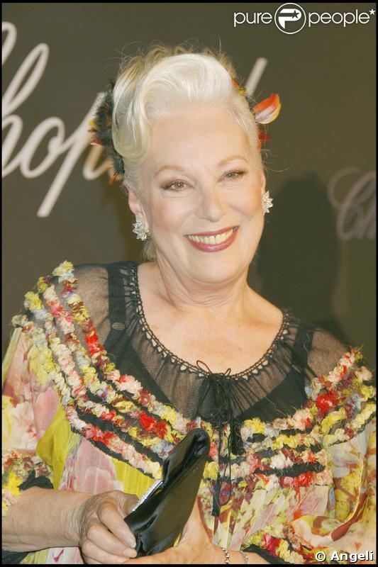 L'actrice Bernadette Lafont