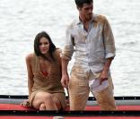 Katharine McPhee et Dave Annable en plein tournage à Maui