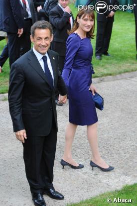 Carla Bruni et Nicolas Sarkozy visitent le musée du Prado, à Madrid. 27/04/09