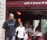 Eva Longoria-Parker et Tony Parker en septembre 2008 