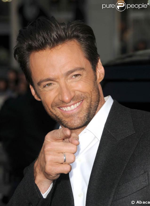 Quel charmeur ce Hugh Jackman, lors de l'avant-première de 