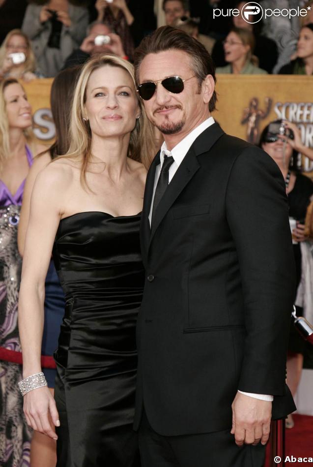 Sean Penn et Robin Wright... fin de l'histoire d'amour...