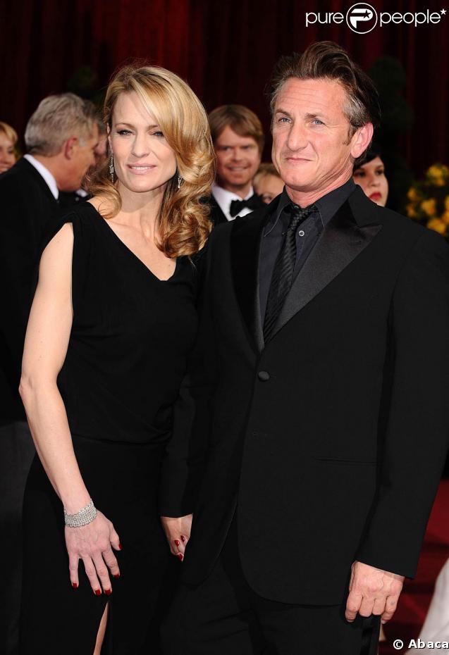 Sean Penn et Robin Wright... fin de l'histoire d'amour...