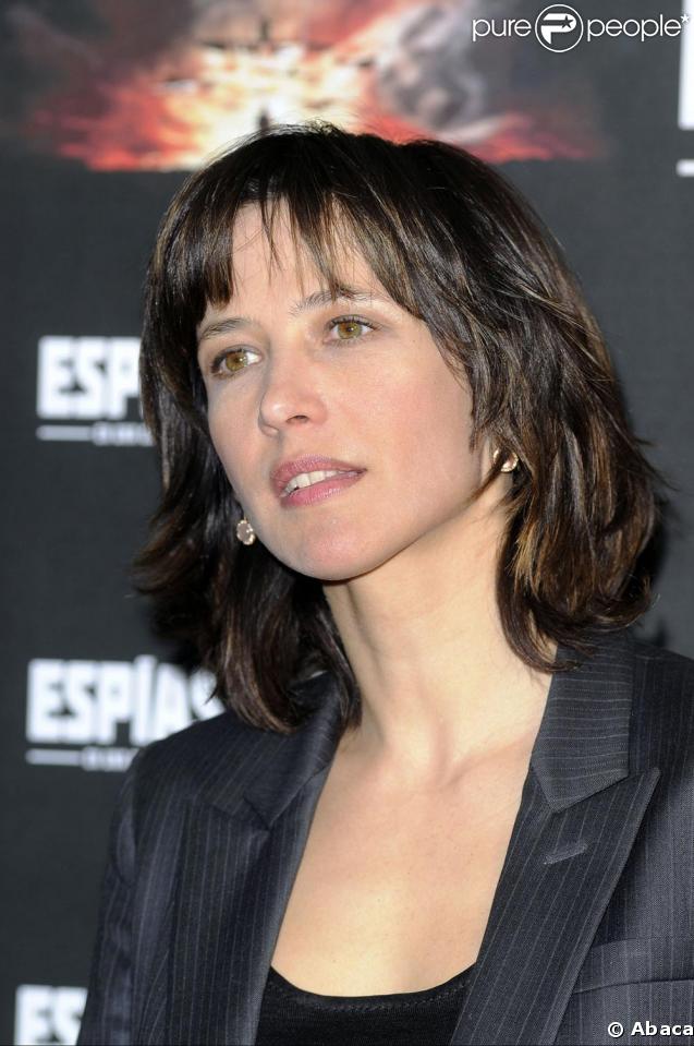 Sophie Marceau en promotion pour Les Femmes de l'ombre