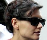 Katie Holmes aussi a opté pour la tresse sur la tête 