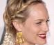 Amber Valletta avec une jolie natte