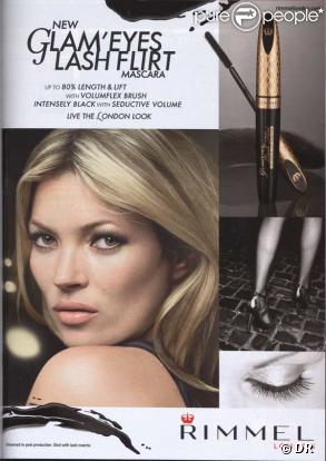 Kate Moss pour Rimmel