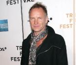 Le musicien et chanteur Sting au festival de triBeCa le 30 avril