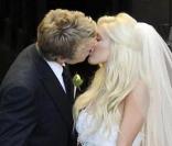 Heidi Montag et Spencer Pratt, lors de leur mariage, qui s'est tenu le 25 avril à l'église presbytérienne de Westminster, à Pasadena, en Californie !