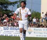 Marc Lièvremont, lors du match de foot et de rugby opposant le Team Cantona au Team Lièvremont, organisé par le 