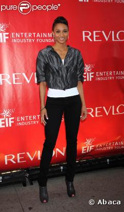 Ciara et son super look, lors du 12e EIF Revlon RunWalk for Women, qui s'est déoulé à Tim Square, à New York, le 2 mai 2009 !
