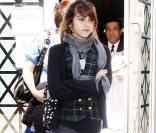Lourdes Leon à la sortie du centre de la Kabbale de New York, le 2 mai 2009 !