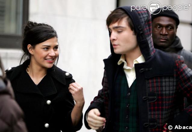 Ed Westwick et sa girlfriend Jessica Szohr