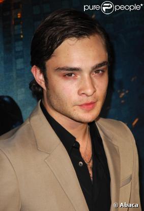 Ed Westwick alias Chuck Bass 