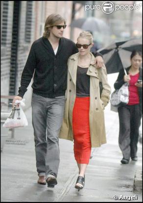 Kate Bosworth et son amoureux James Rousseau en ballade à New York ! Le 5 mai 2009