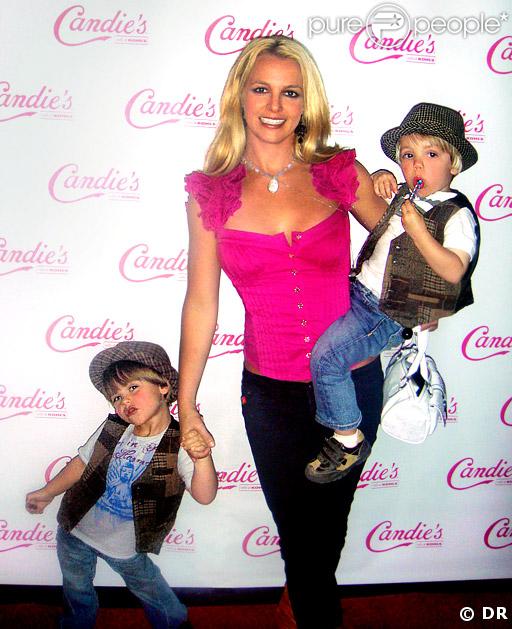 Britney Spears, ici avec ses enfants Sean preston et Jayden
