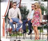 Eric Dane à Miami sur le plateau de l'émission de Regis Philbin et Kelly Ripa 