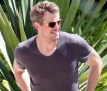 Eric Dane à Miami sur le plateau  de l'émission Live with Regis and kelly 