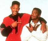Alfonso Ribeiro et Will Smith en 1992