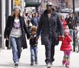 Heidi Klum et Seal et leurs enfants  