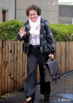Susan Boyle le 8 mai est devenue une vraie business-woman